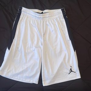White Jordan Shorts